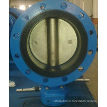 double flanged butterfly valve